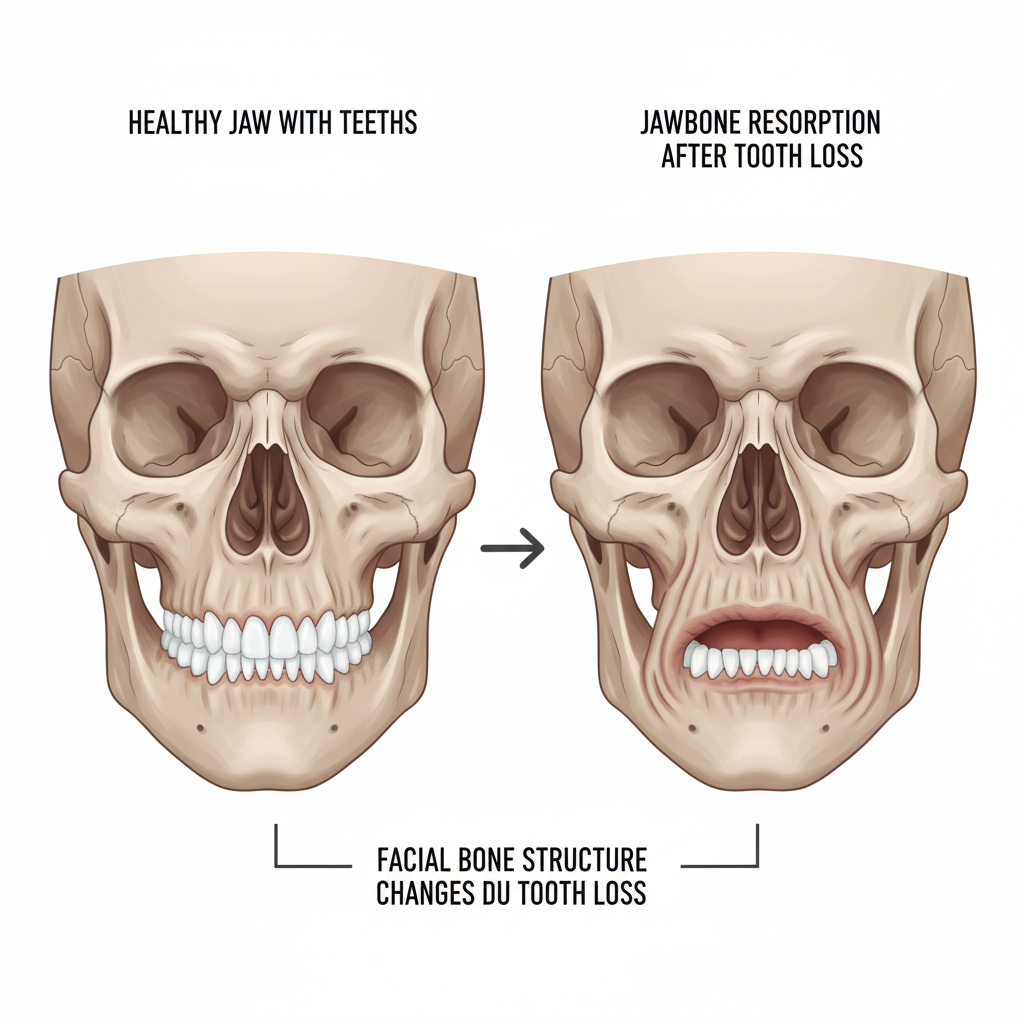 How Tooth Loss Can Change Your Face Shape - Piedmont Dental Rock Hill SC