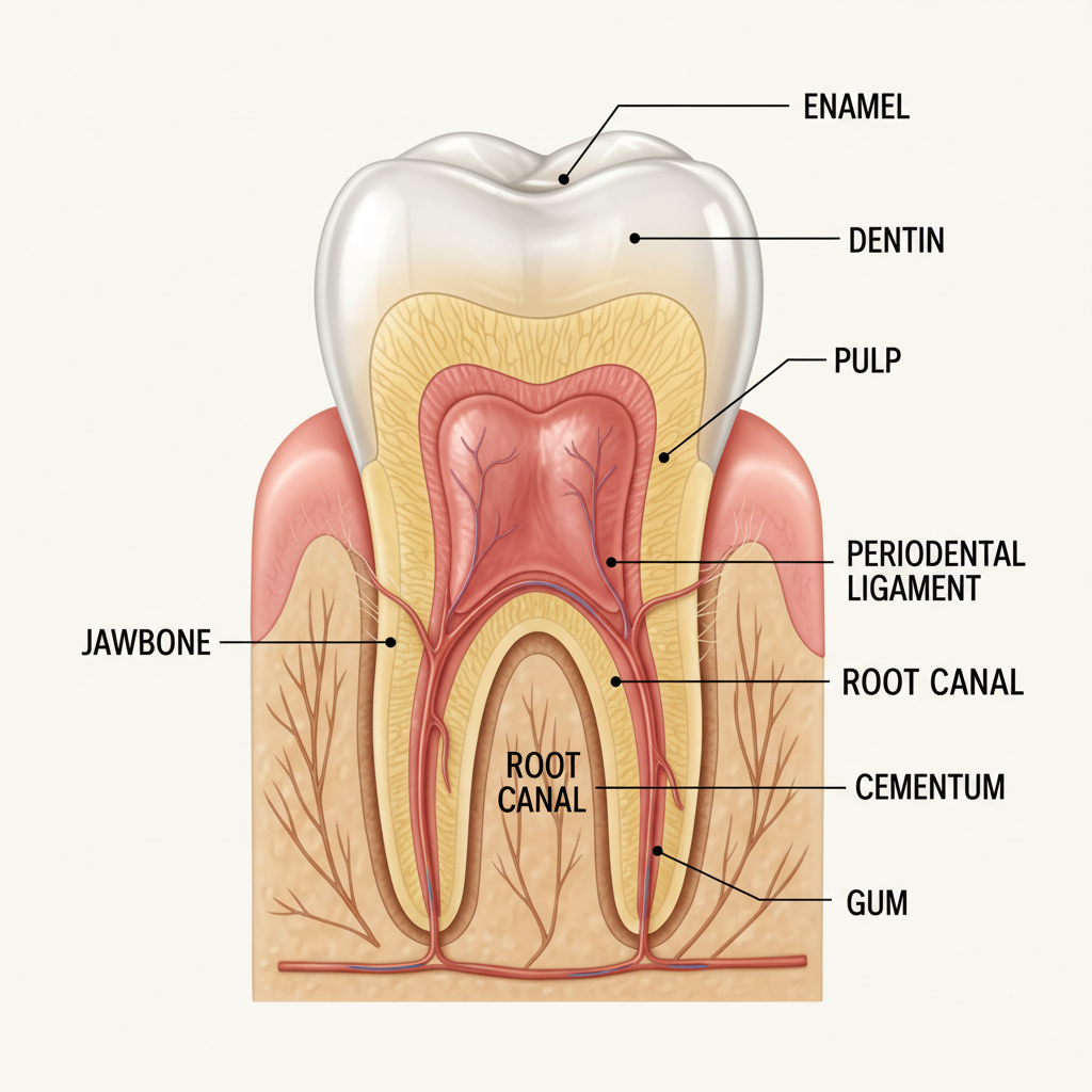 What Are Human Teeth Made Of? Complete Guide to Tooth Anatomy - Piedmont Dental Rock Hill SC